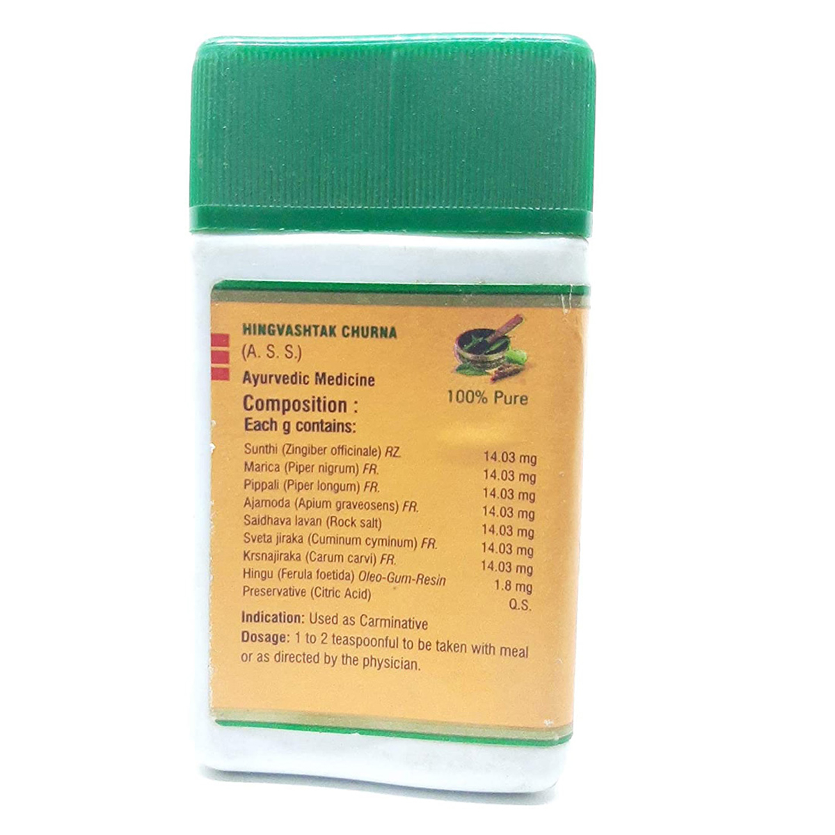 Zandu Hingvashtak Churna, 50 gm, Pack of 1 Zandu Hingvashtak Churna, 50 gm, Pack of 1