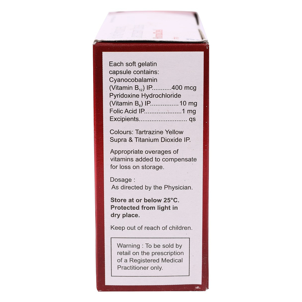 Homochek Capsule 10's, Pack of 10 CAPSULES Homochek Capsule 10's, Pack of 10 CAPSULES