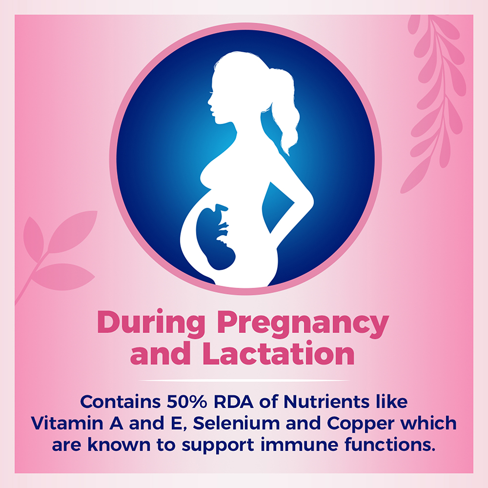 Horlicks Mother's Plus Vanilla Flavour Nutrition Powder 200 gm Refill Pack | 25 Vital Nutrients | Support Healthy Birth Weight | Improves Lactation, Pack of 1 Horlicks Mother's Plus Vanilla Flavour Nutrition Powder 200 gm Refill Pack | 25 Vital Nutrients | Support Healthy Birth Weight | Improves Lactation, Pack of 1