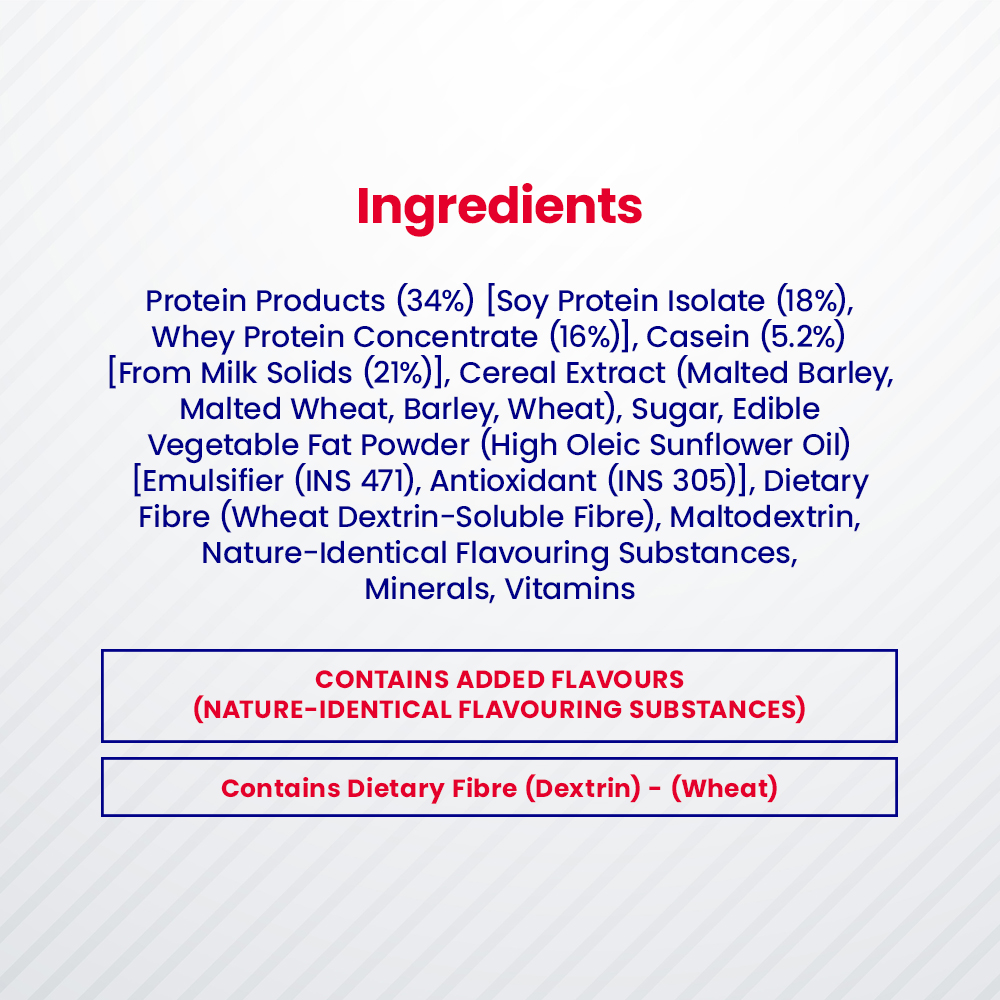 Horlicks Protein Plus Vanilla Flavour Nutrition Powder 200 gm Refill Pack | Triple Protein Blend Of Soy, Whey, Casein | Helps To Build Muscle Mass, Pack of 1 Horlicks Protein Plus Vanilla Flavour Nutrition Powder 200 gm Refill Pack | Triple Protein Blend Of Soy, Whey, Casein | Helps To Build Muscle Mass, Pack of 1