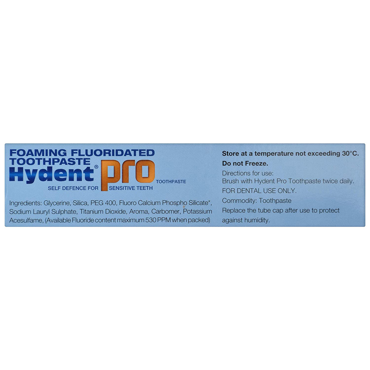 Hydent Pro Toothpaste 40 gm, Pack of 1 Hydent Pro Toothpaste 40 gm, Pack of 1