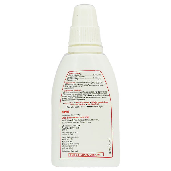 Hynasal Nasal Drops 15 ml, Pack of 1 NASAL DROPS Hynasal Nasal Drops 15 ml, Pack of 1 NASAL DROPS