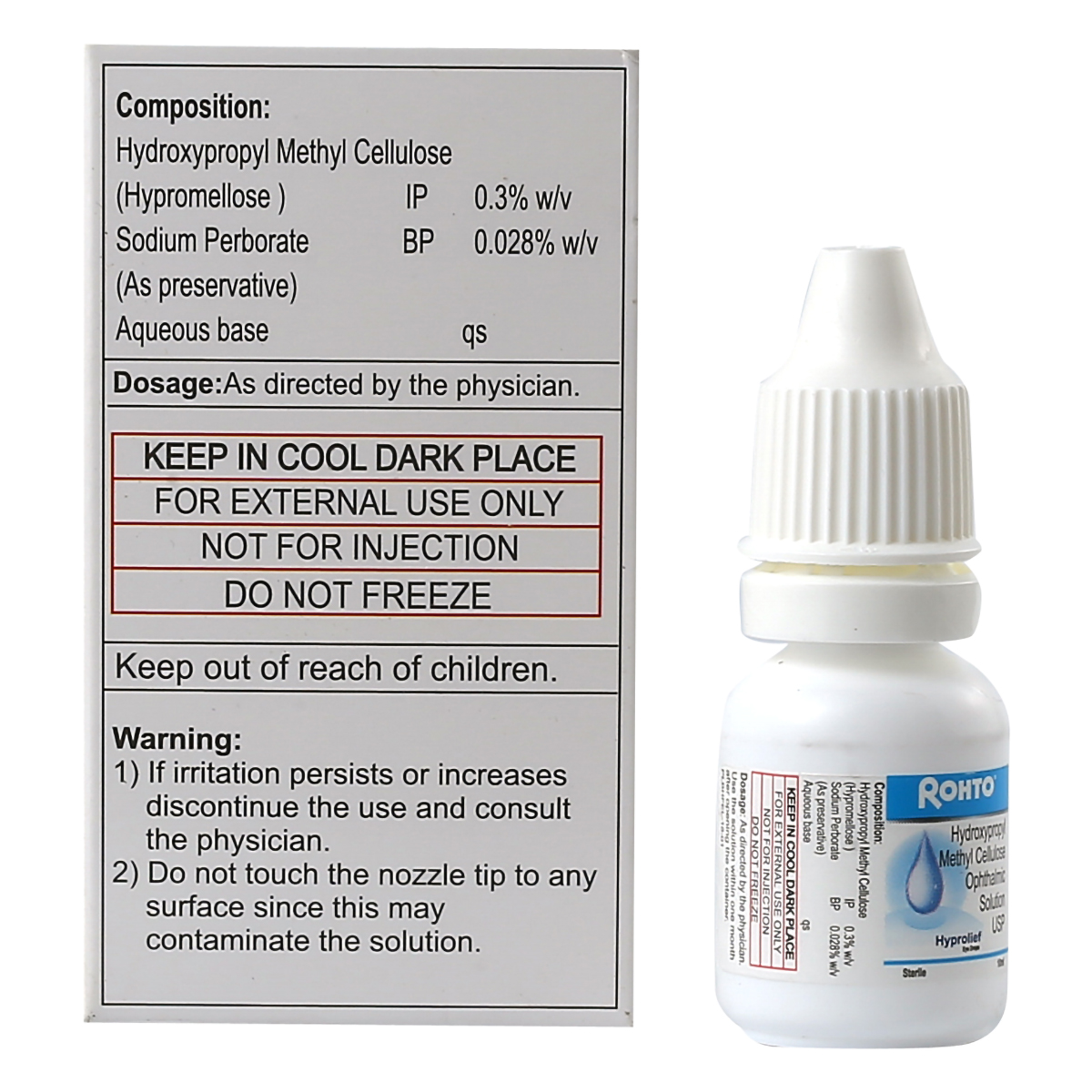 Hyprolief Eye Drops 10ml, Pack of 1 Drops Hyprolief Eye Drops 10ml, Pack of 1 Drops
