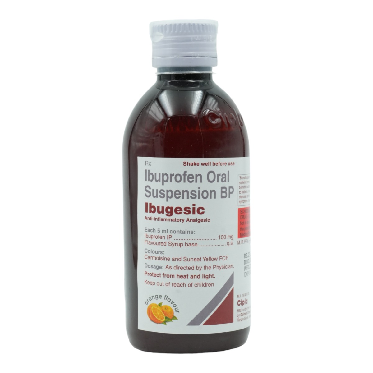 Ibugesic Suspension 100 ml, Pack of 1 Suspension Ibugesic Suspension 100 ml, Pack of 1 Suspension