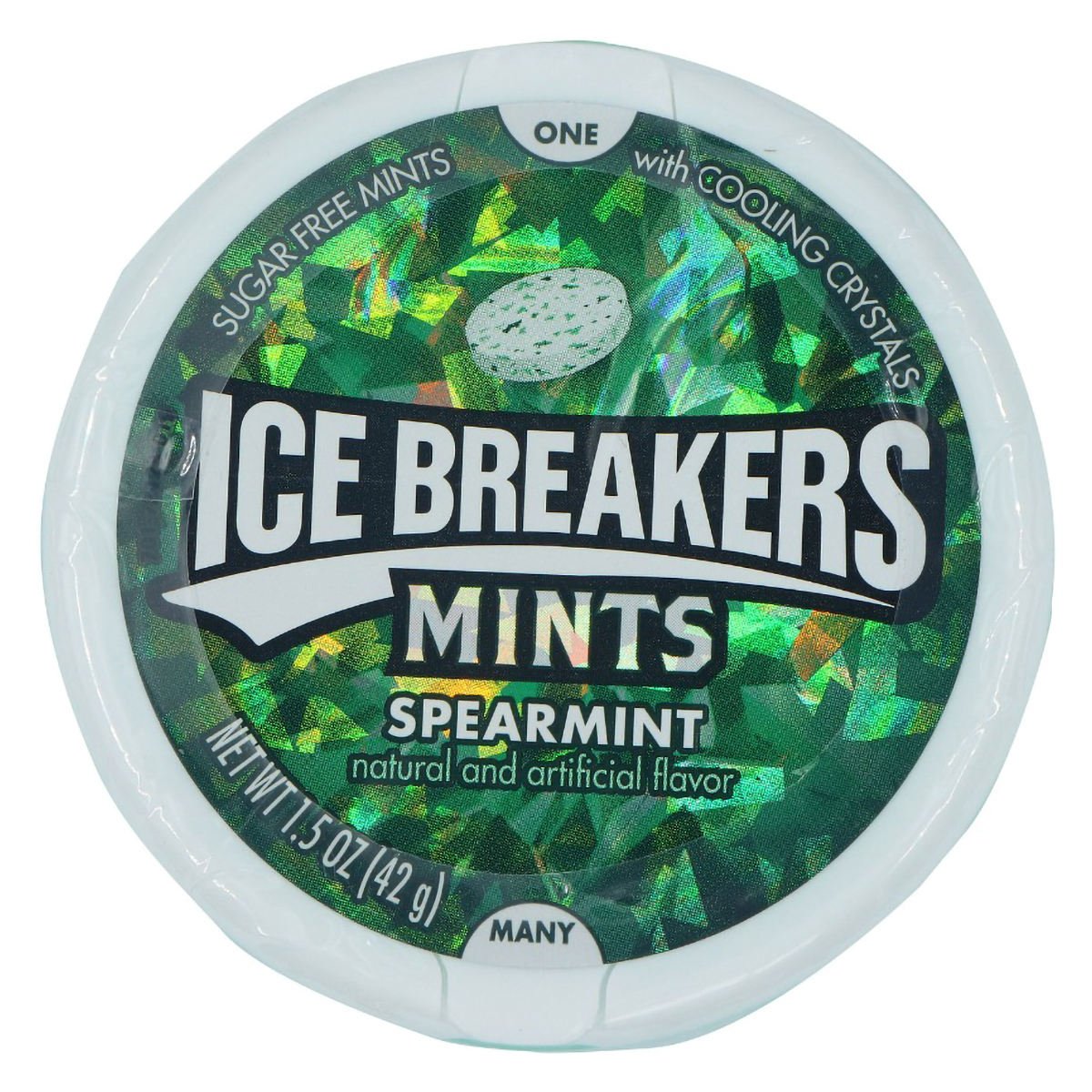 Ice Breaker Sugarfree Spearmint Mouth Freshner Mints, 42 gm Ice Breaker Sugarfree Spearmint Mouth Freshner Mints, 42 gm