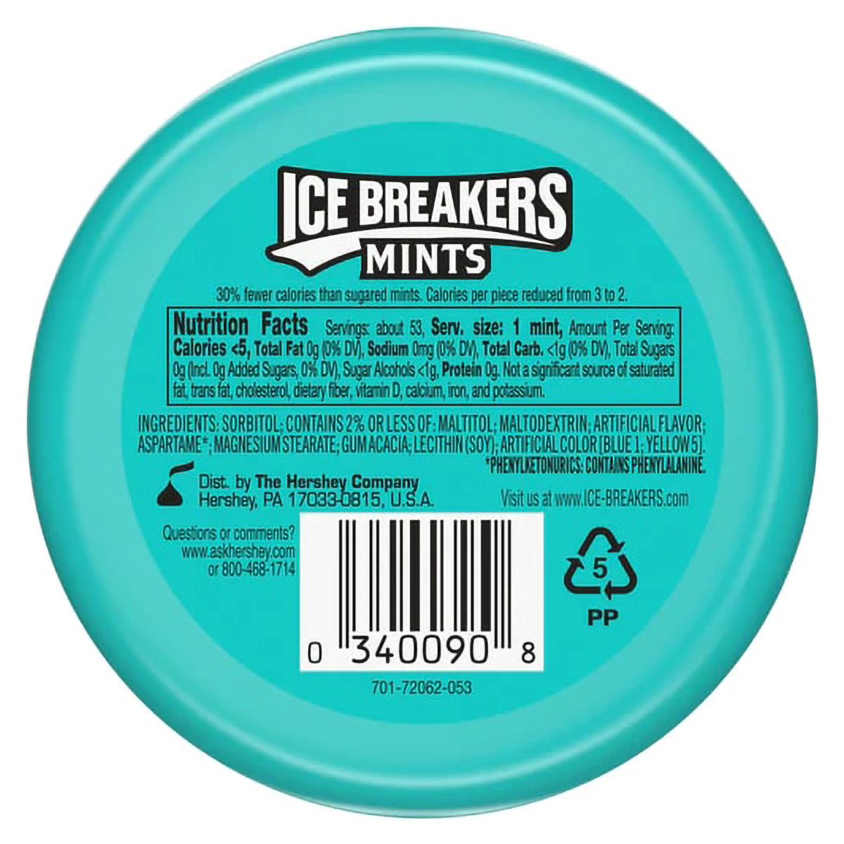 Ice Breaker Sugarfree Wintermint Mouth Freshner Mints, 42 gm, Pack of 1 Ice Breaker Sugarfree Wintermint Mouth Freshner Mints, 42 gm, Pack of 1