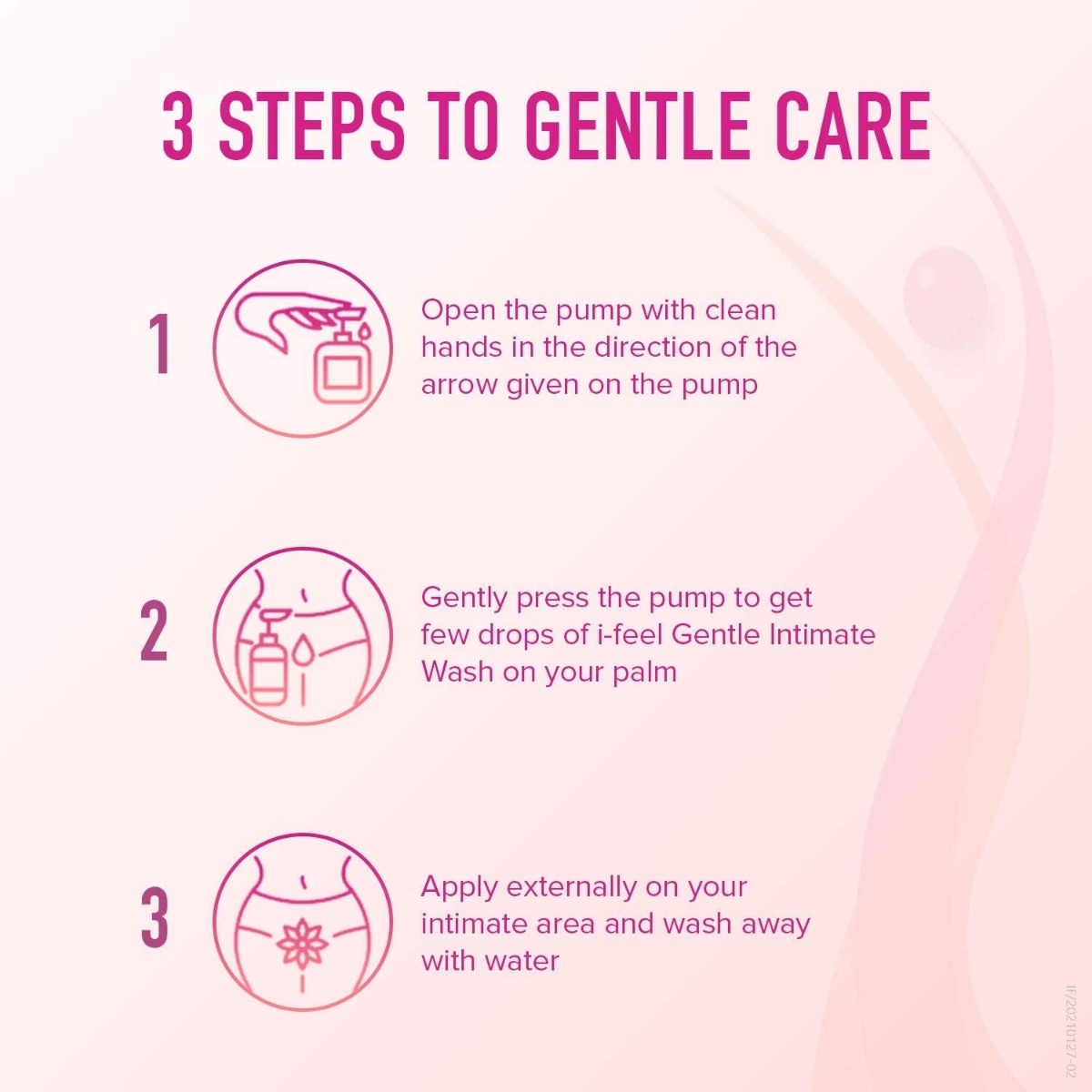 I-Feel Gentle Intimate Wash, 100 ml, Pack of 1 I-Feel Gentle Intimate Wash, 100 ml, Pack of 1