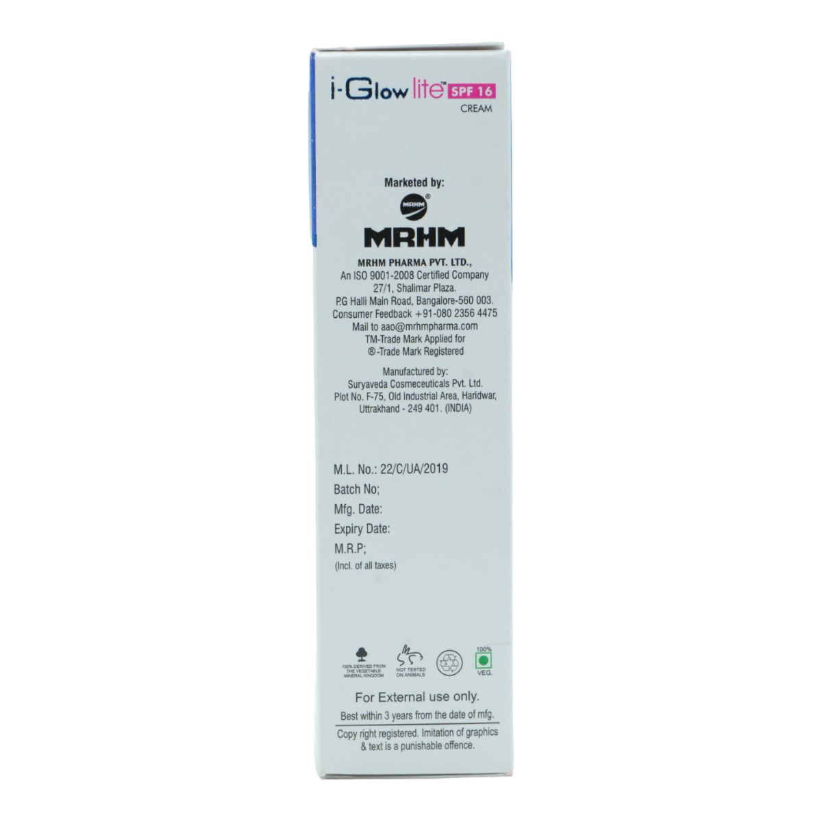 I-Glow Lite Spf-16 Cream 50 gm, Pack of 1 I-Glow Lite Spf-16 Cream 50 gm, Pack of 1