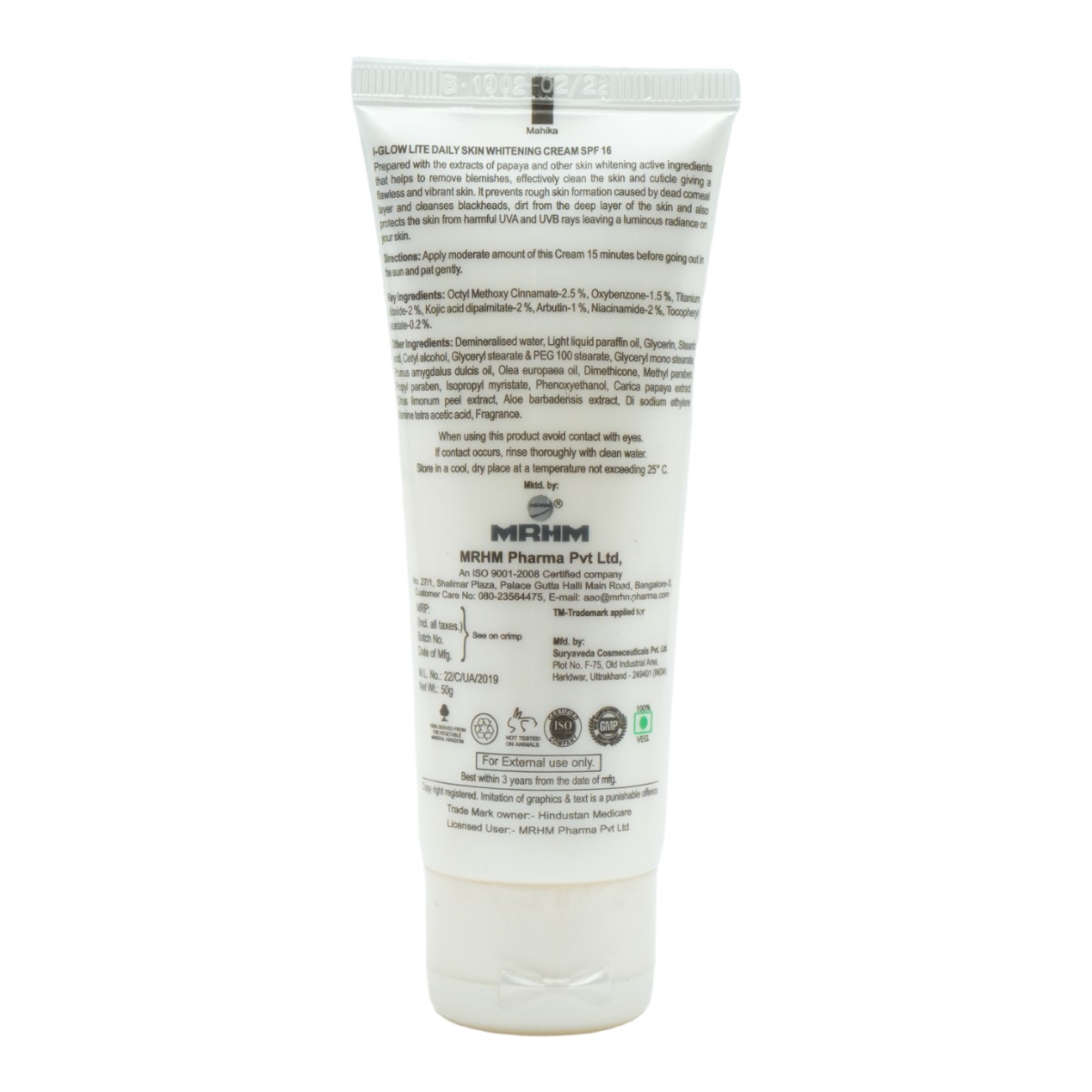 I-Glow Lite Spf-16 Cream 50 gm, Pack of 1 I-Glow Lite Spf-16 Cream 50 gm, Pack of 1