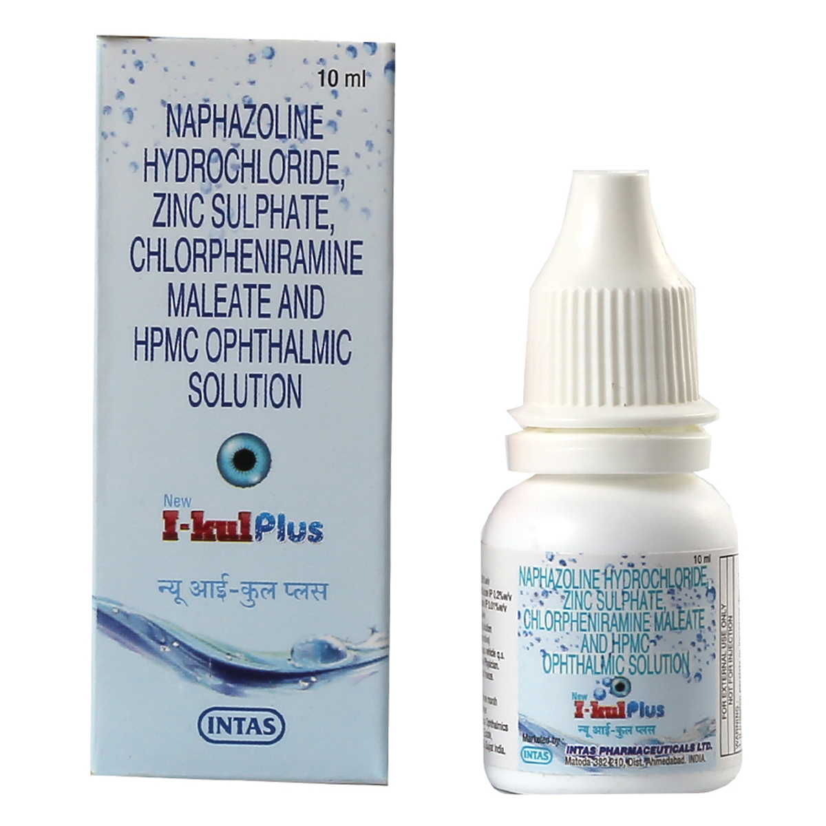 Buy I-Kul Plus New Eye Drops 10 ml Online