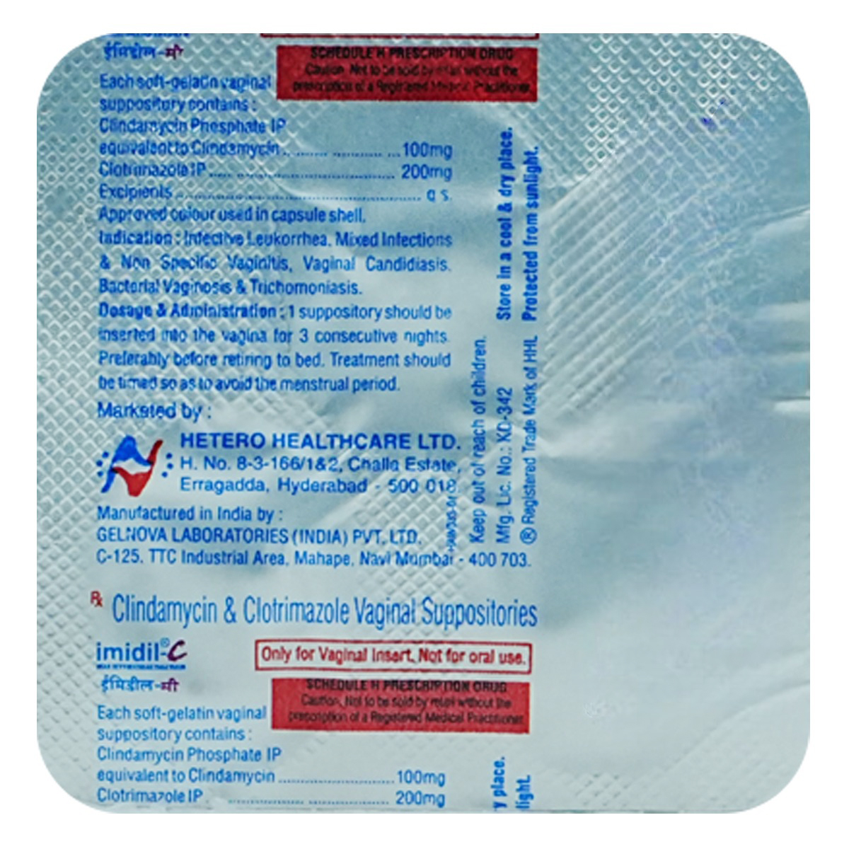 Imidil C Tablet 3's, Pack of 3 TabletS Imidil C Tablet 3's, Pack of 3 TabletS