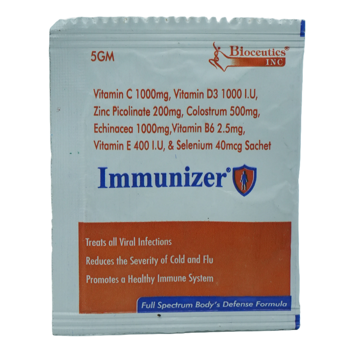 Immunizer Sugar Free Orange Sachet 5 gm, Pack of 1 Immunizer Sugar Free Orange Sachet 5 gm, Pack of 1