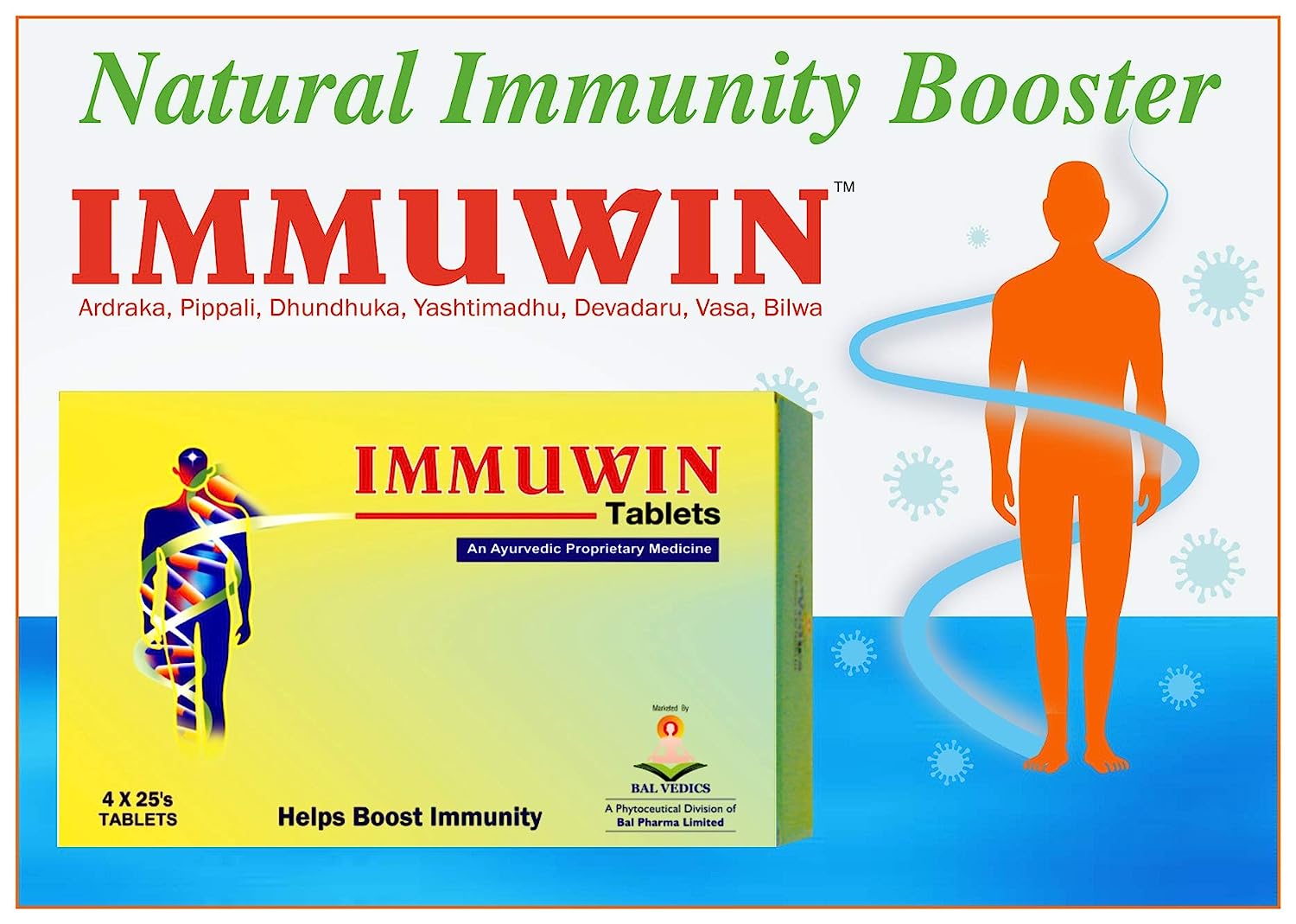 Immuwin, 25 Tablets, Pack of 25 Immuwin, 25 Tablets, Pack of 25