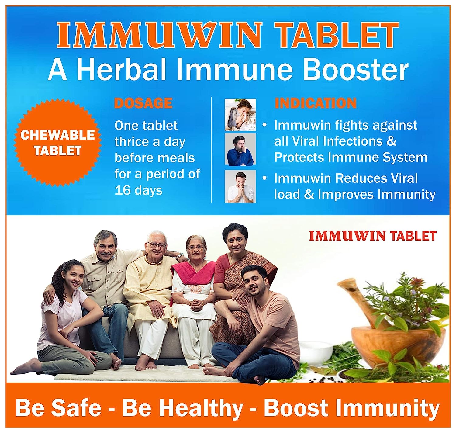 Immuwin, 25 Tablets, Pack of 25 Immuwin, 25 Tablets, Pack of 25
