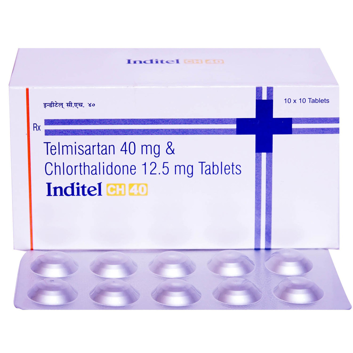 Inditel CH 40 Tablet 10's, Pack of 10 Inditel CH 40 Tablet 10's, Pack of 10