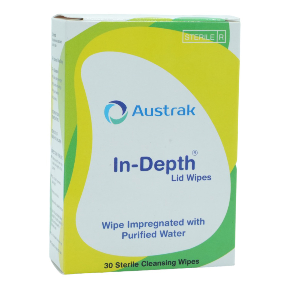 IN-Depth Lid Wipes 30's, Pack of 1 IN-Depth Lid Wipes 30's, Pack of 1