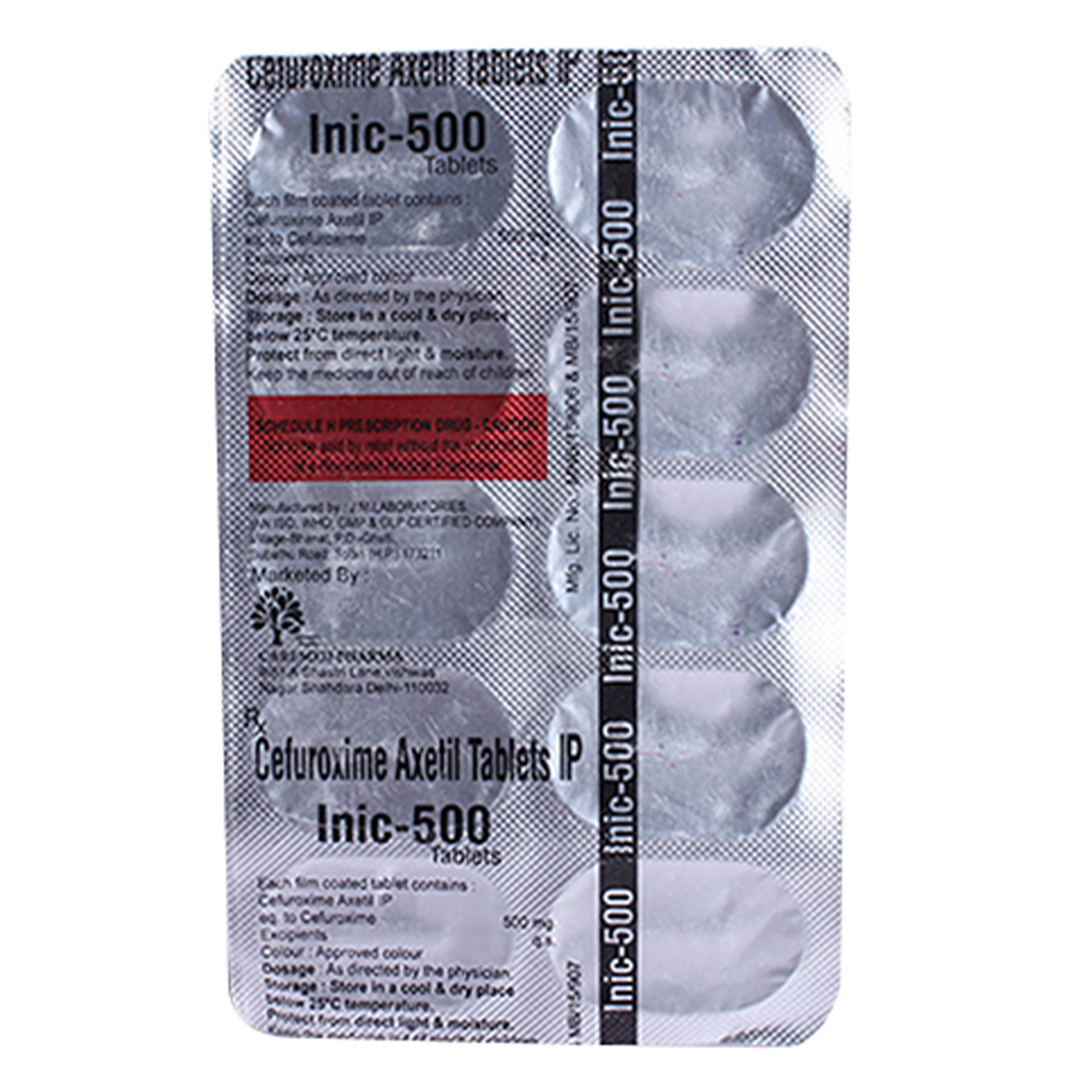 Inic-500 Tablet 10's, Pack of 10 TabletS Inic-500 Tablet 10's, Pack of 10 TabletS