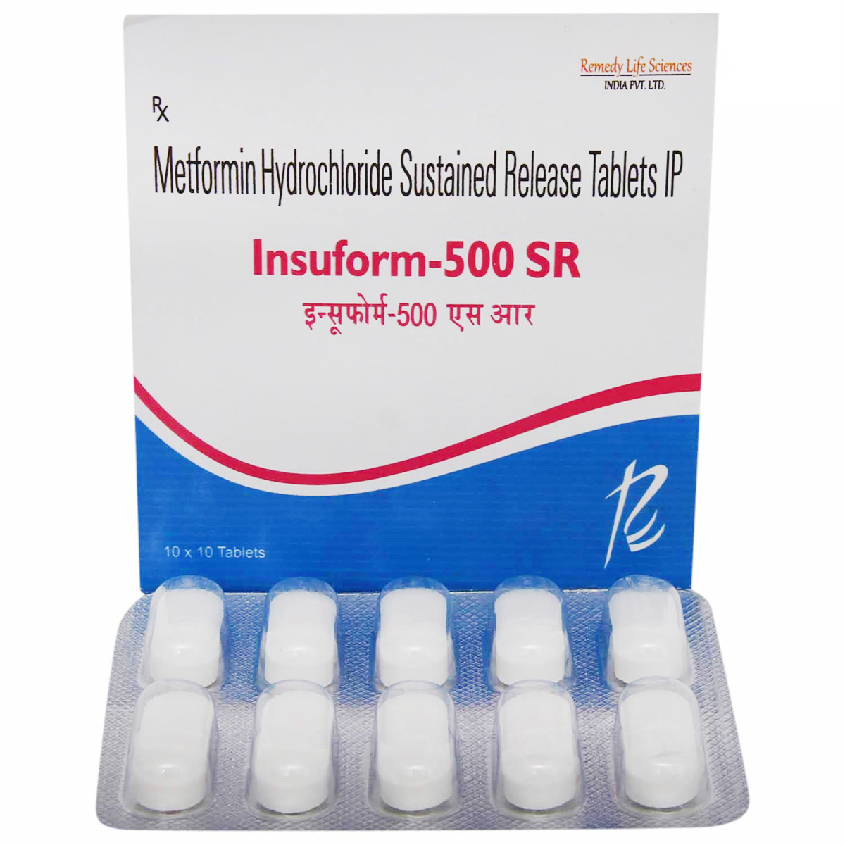 Insuform 500 SR Tablet 10's, Pack of 10 TABLETS Insuform 500 SR Tablet 10's, Pack of 10 TABLETS