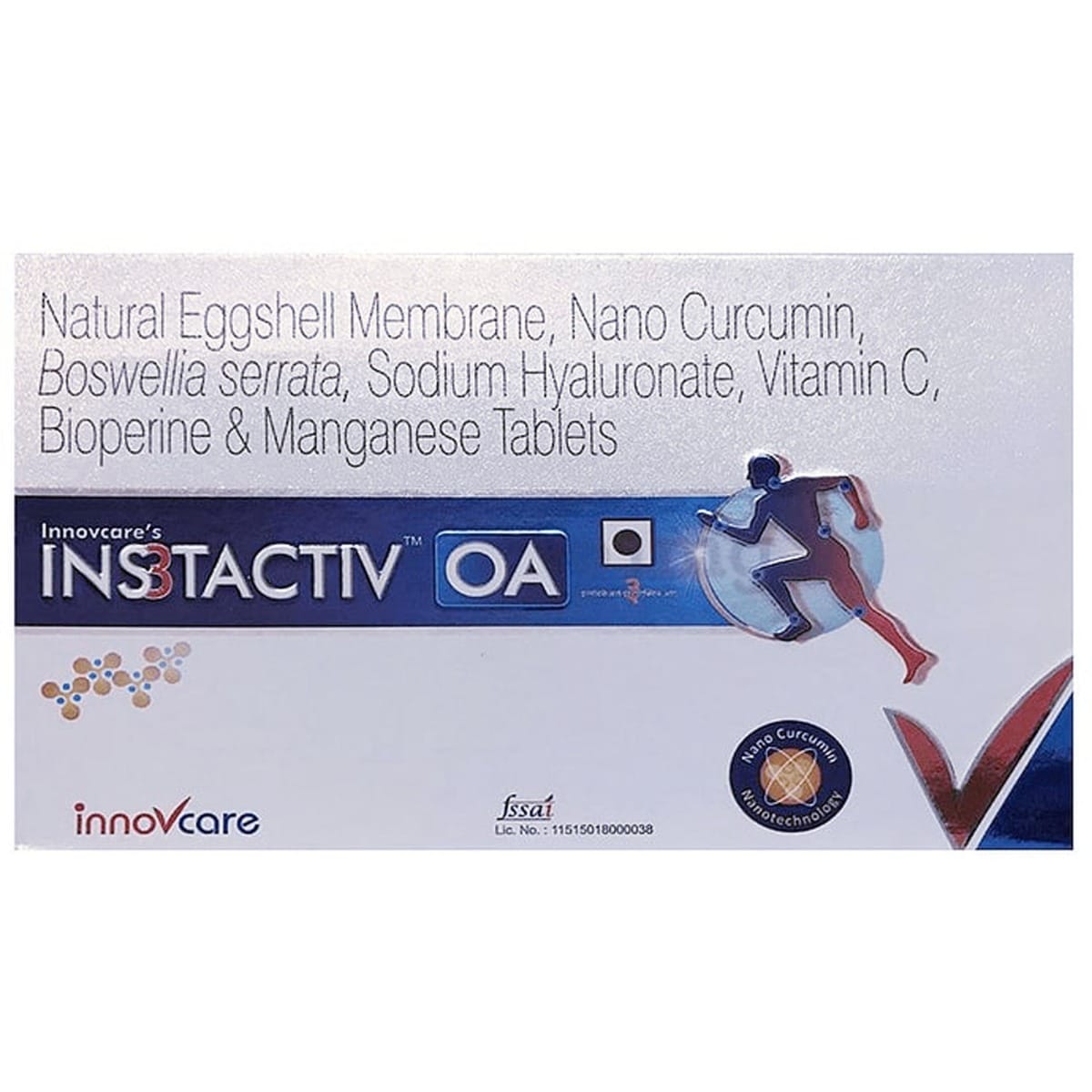 Ins3tactiv OA Tablet 10's, Pack of 10 TABLETS