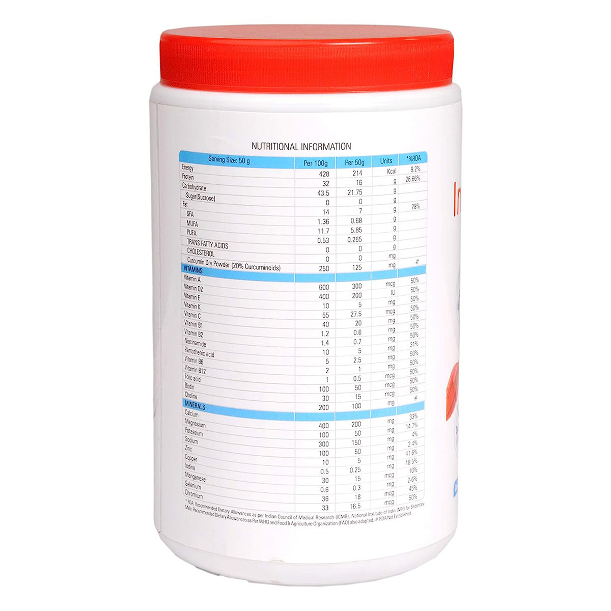 InstaRecov Vanilla Powder 400 gm, Pack of 1 InstaRecov Vanilla Powder 400 gm, Pack of 1