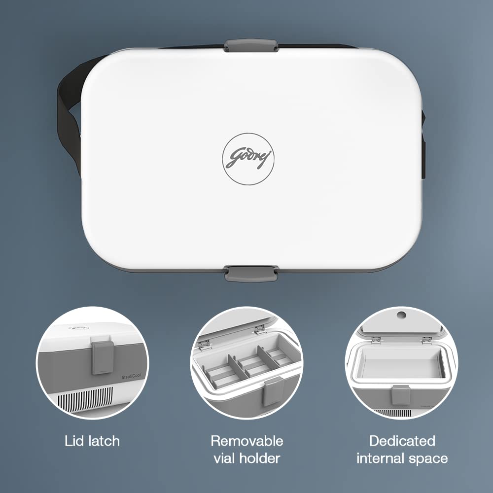 Godrej InsuliCool Portable Insulin Cooler, 1 Count, Pack of 1 Godrej InsuliCool Portable Insulin Cooler, 1 Count, Pack of 1