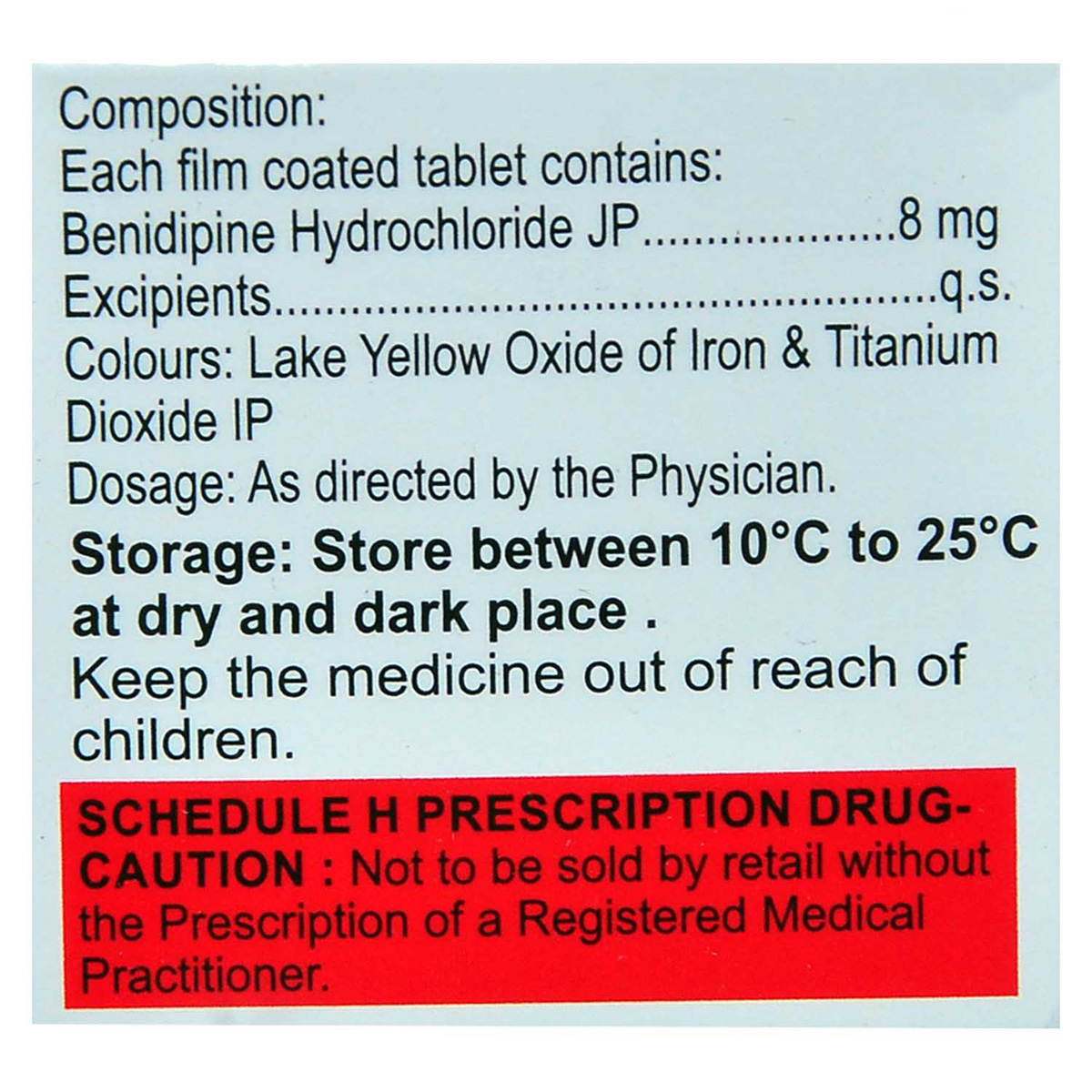 Inzit 8 Tablet 10's, Pack of 10 TABLETS Inzit 8 Tablet 10's, Pack of 10 TABLETS