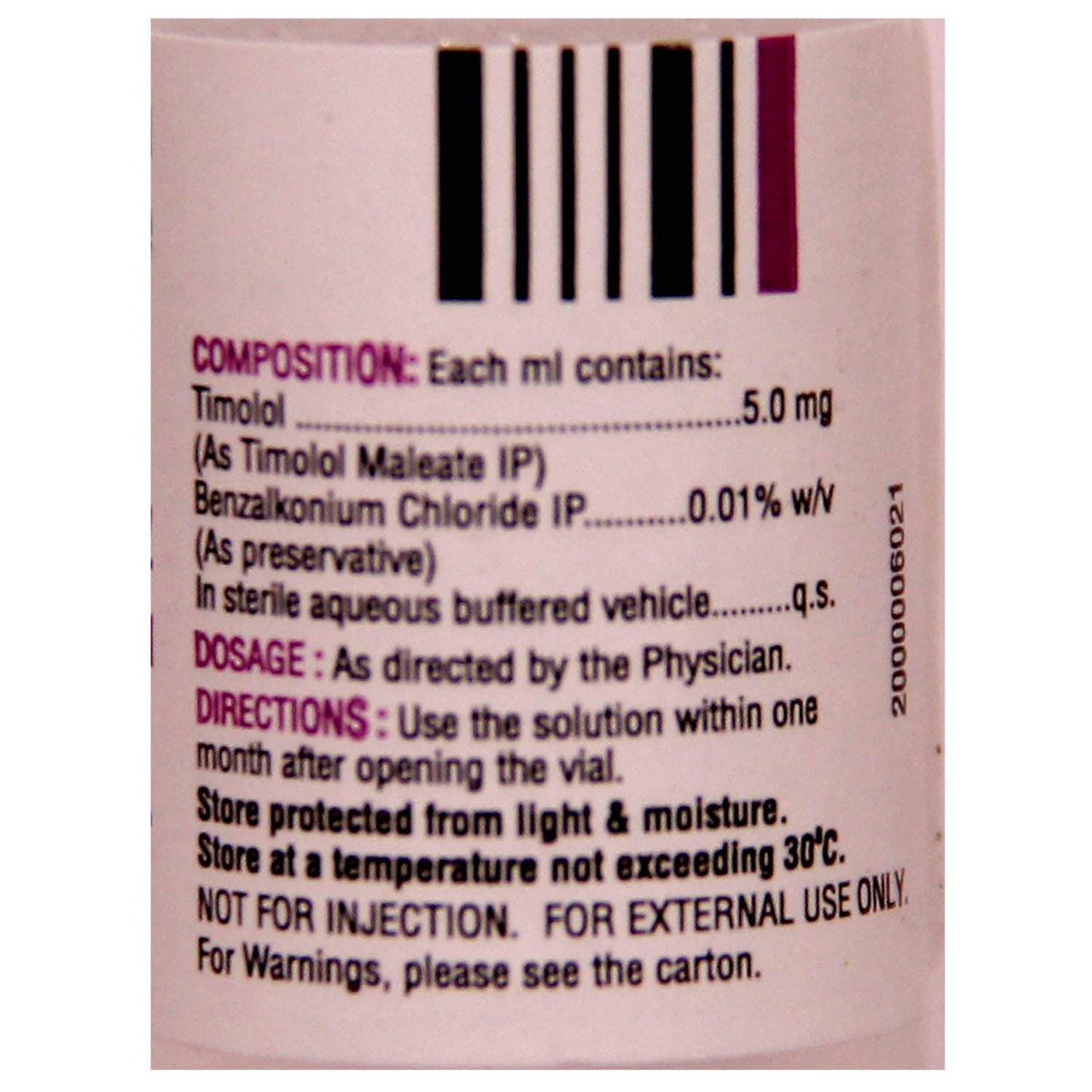 Iotim 0.5% Eye Drops 5 ml, Pack of 1 Eye Drops Iotim 0.5% Eye Drops 5 ml, Pack of 1 Eye Drops