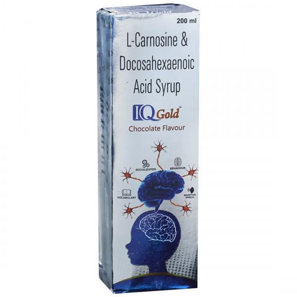 IQ Gold Chocolate Syrup 200 ml, Pack of 1 Syrup IQ Gold Chocolate Syrup 200 ml, Pack of 1 Syrup