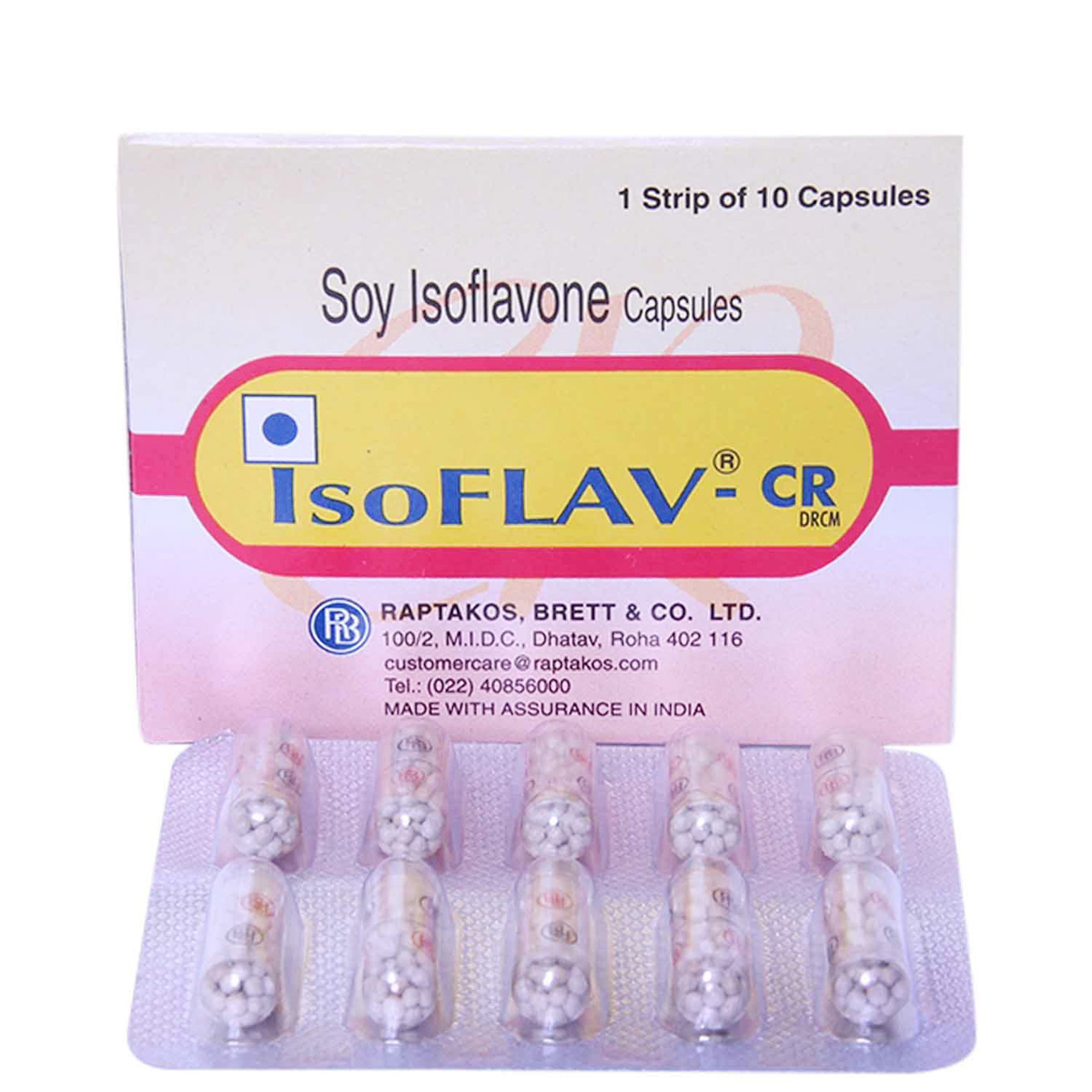 Isoflav-CR Capsule 10's, Pack of 10 CAPSULES Isoflav-CR Capsule 10's, Pack of 10 CAPSULES