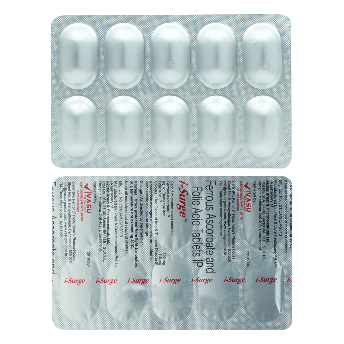 I Surge Tablet 10's, Pack of 10 TABLETS I Surge Tablet 10's, Pack of 10 TABLETS