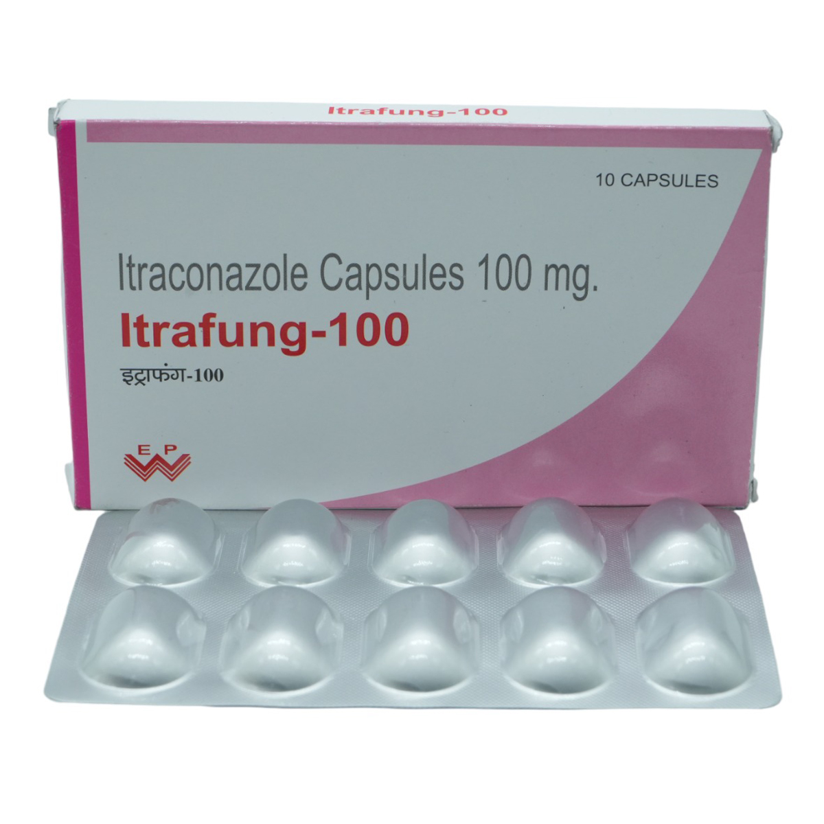 Itrafung-100 Capsule 10's, Pack of 10 CAPSULES Itrafung-100 Capsule 10's, Pack of 10 CAPSULES