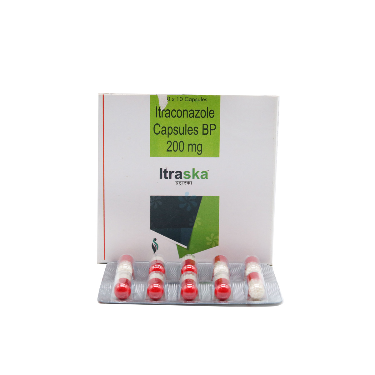 Itraska 200 mg Capsule 10's, Pack of 10 CapsuleS Itraska 200 mg Capsule 10's, Pack of 10 CapsuleS