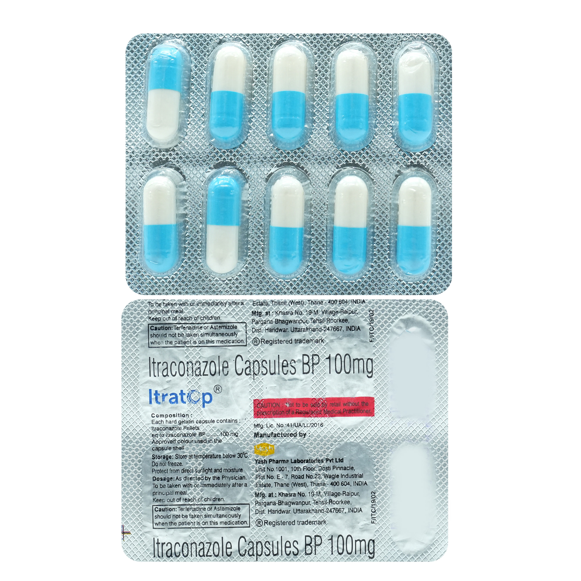 Itratop Capsule 10's, Pack of 10 CAPSULES Itratop Capsule 10's, Pack of 10 CAPSULES