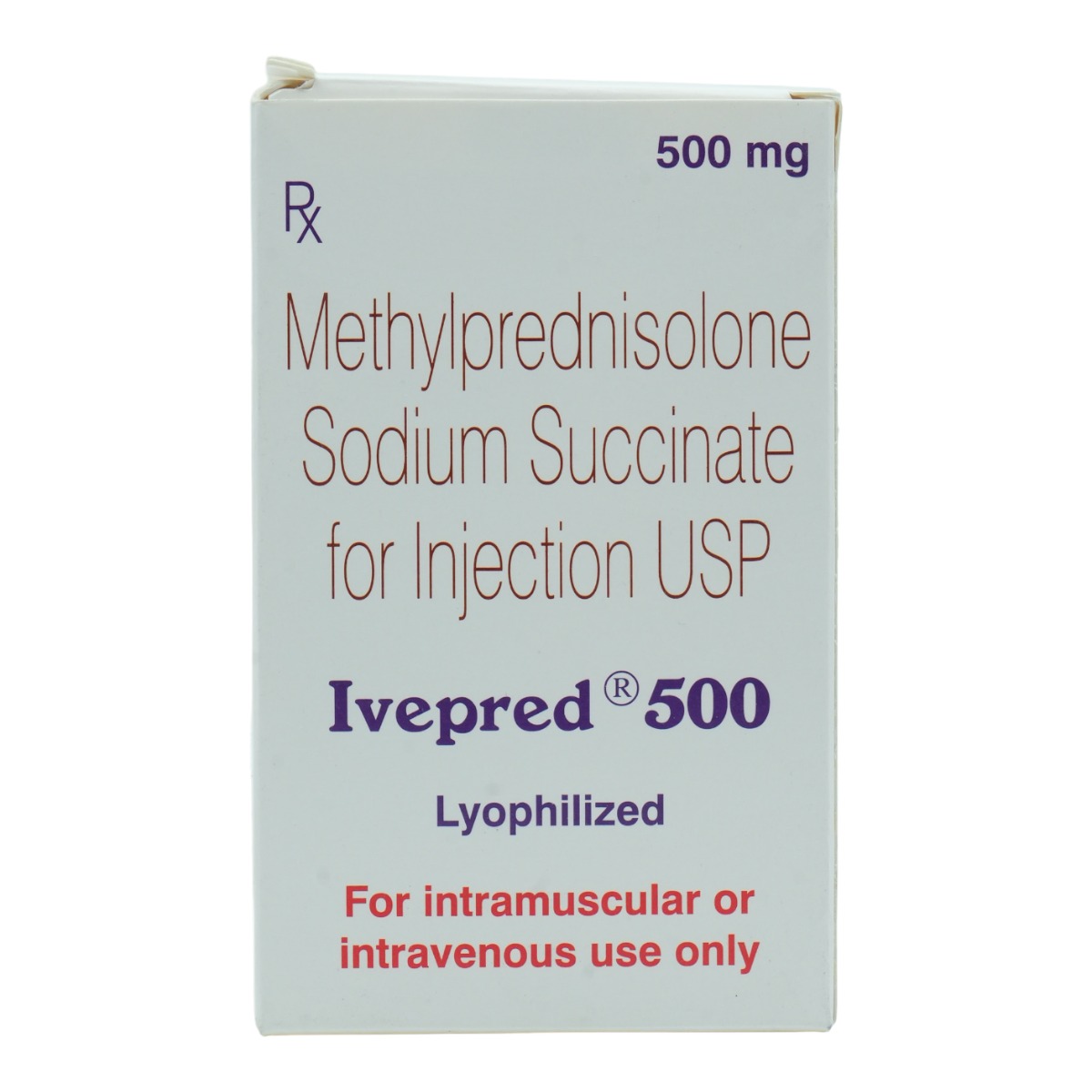 Ivepred 500 mg Injection 1's, Pack of 1 Injection Ivepred 500 mg Injection 1's, Pack of 1 Injection