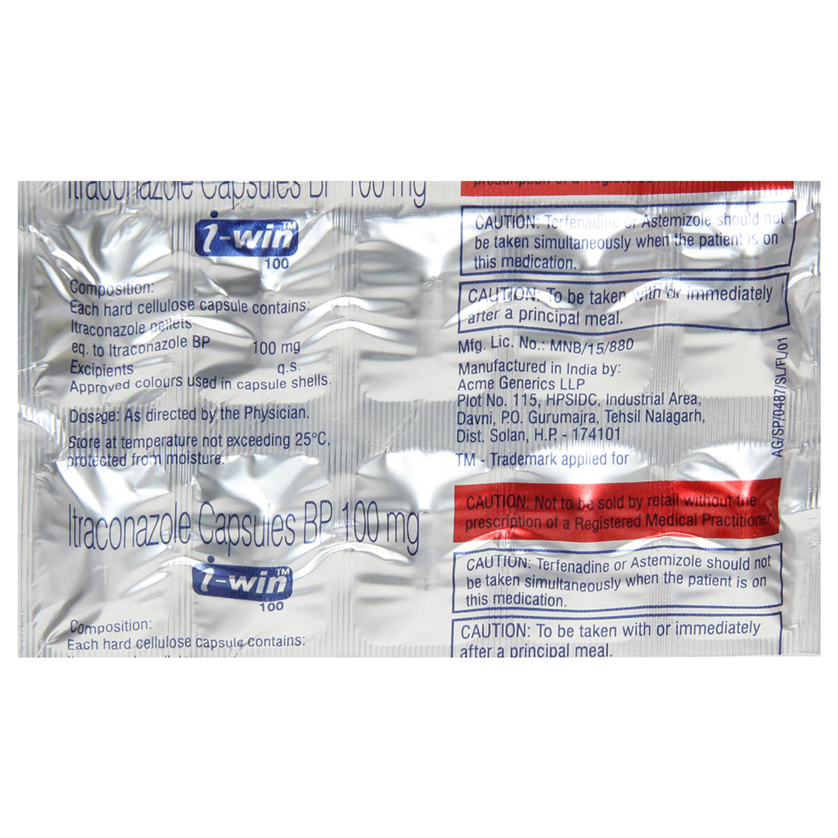 I Win 100 Capsule 10's, Pack of 10 CAPSULES I Win 100 Capsule 10's, Pack of 10 CAPSULES