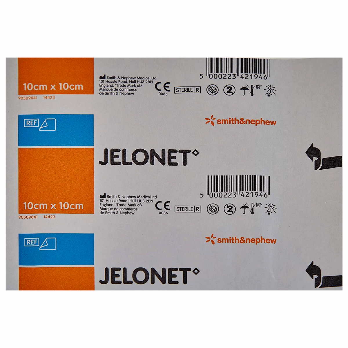 Jelonet 10 cm x 10 cm Paraffin Gauze, 1 Count, Pack of 1
