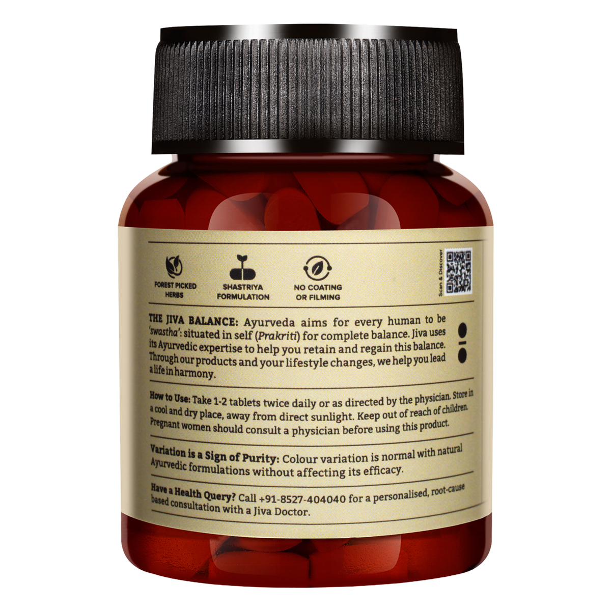 Jiva Triphala, 60 Tablets, Pack of 1 Jiva Triphala, 60 Tablets, Pack of 1