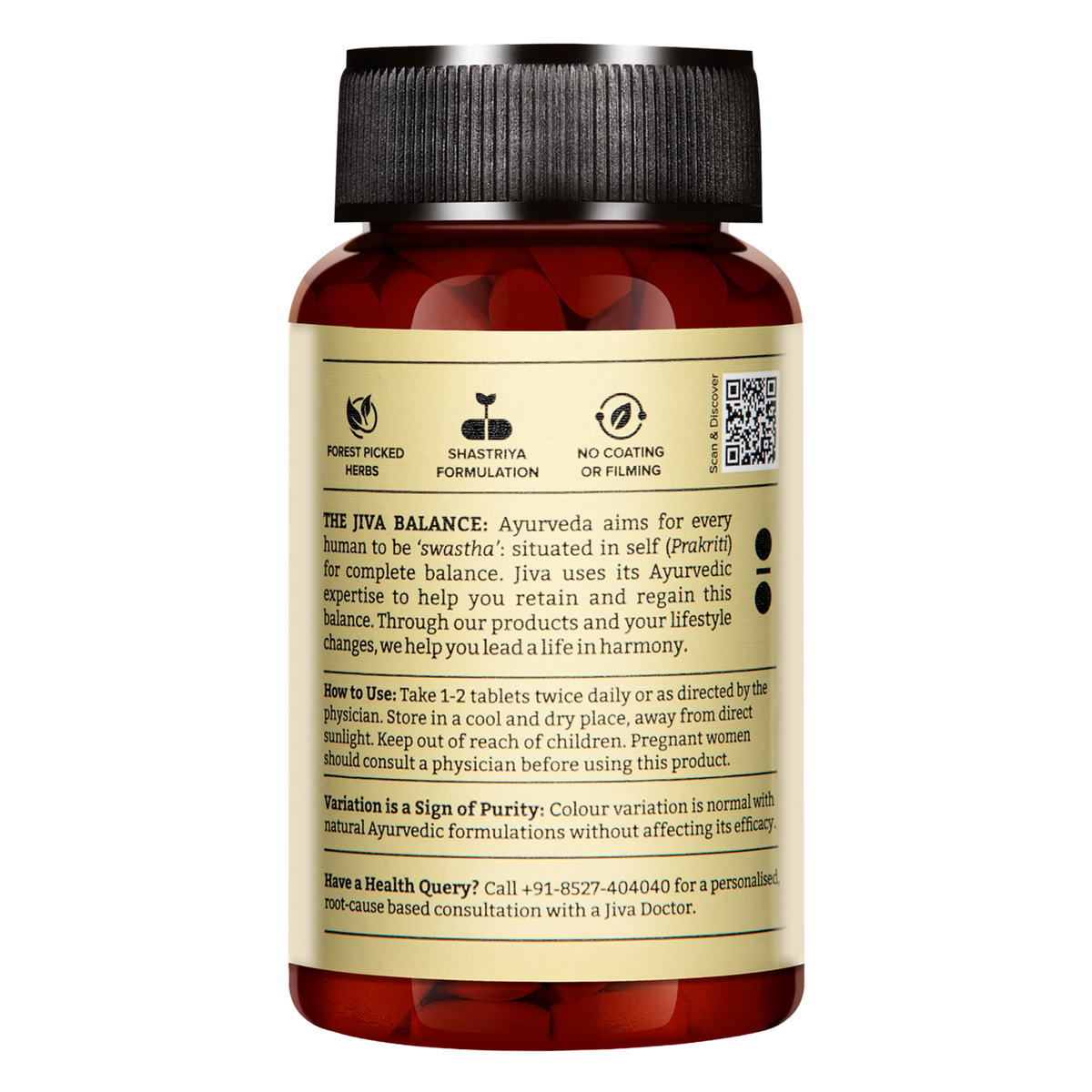 Jiva Triphala, 120 Tablets, Pack of 1 Jiva Triphala, 120 Tablets, Pack of 1