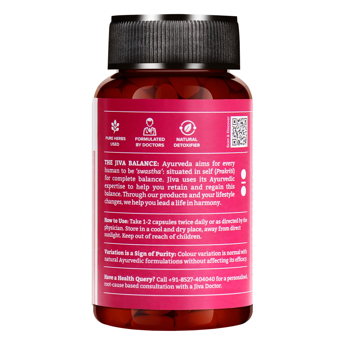 Jiva Nari Sakhi, 60 Capsules, Pack of 1 Jiva Nari Sakhi, 60 Capsules, Pack of 1