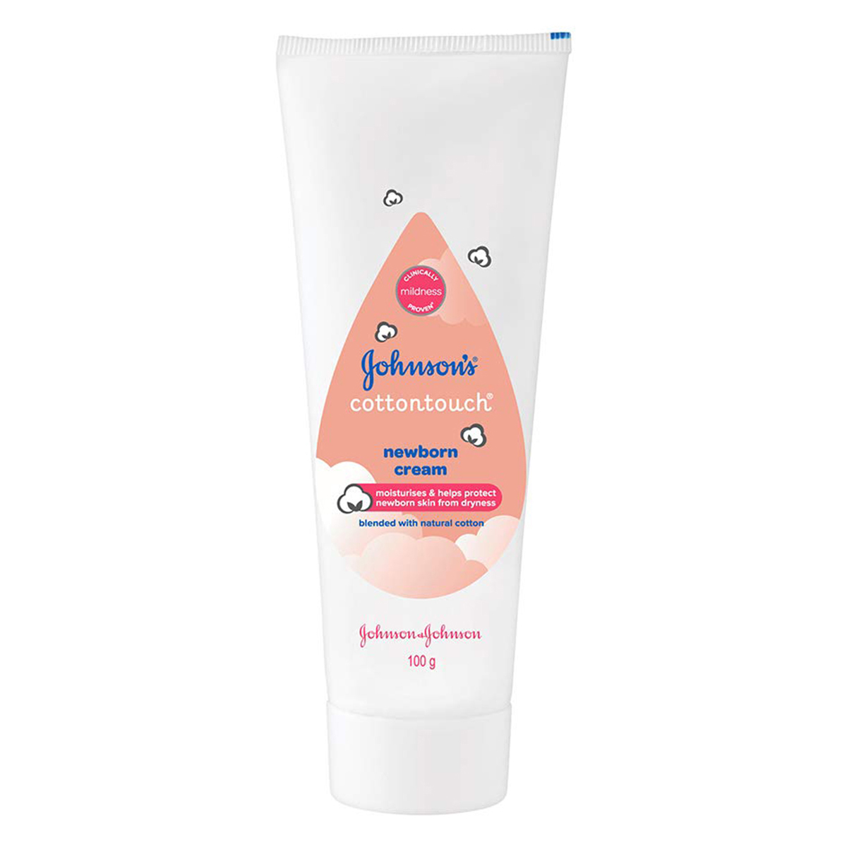 Johnson's Cottontouch New Born Cream, 100 gm, Pack of 1 Johnson's Cottontouch New Born Cream, 100 gm, Pack of 1