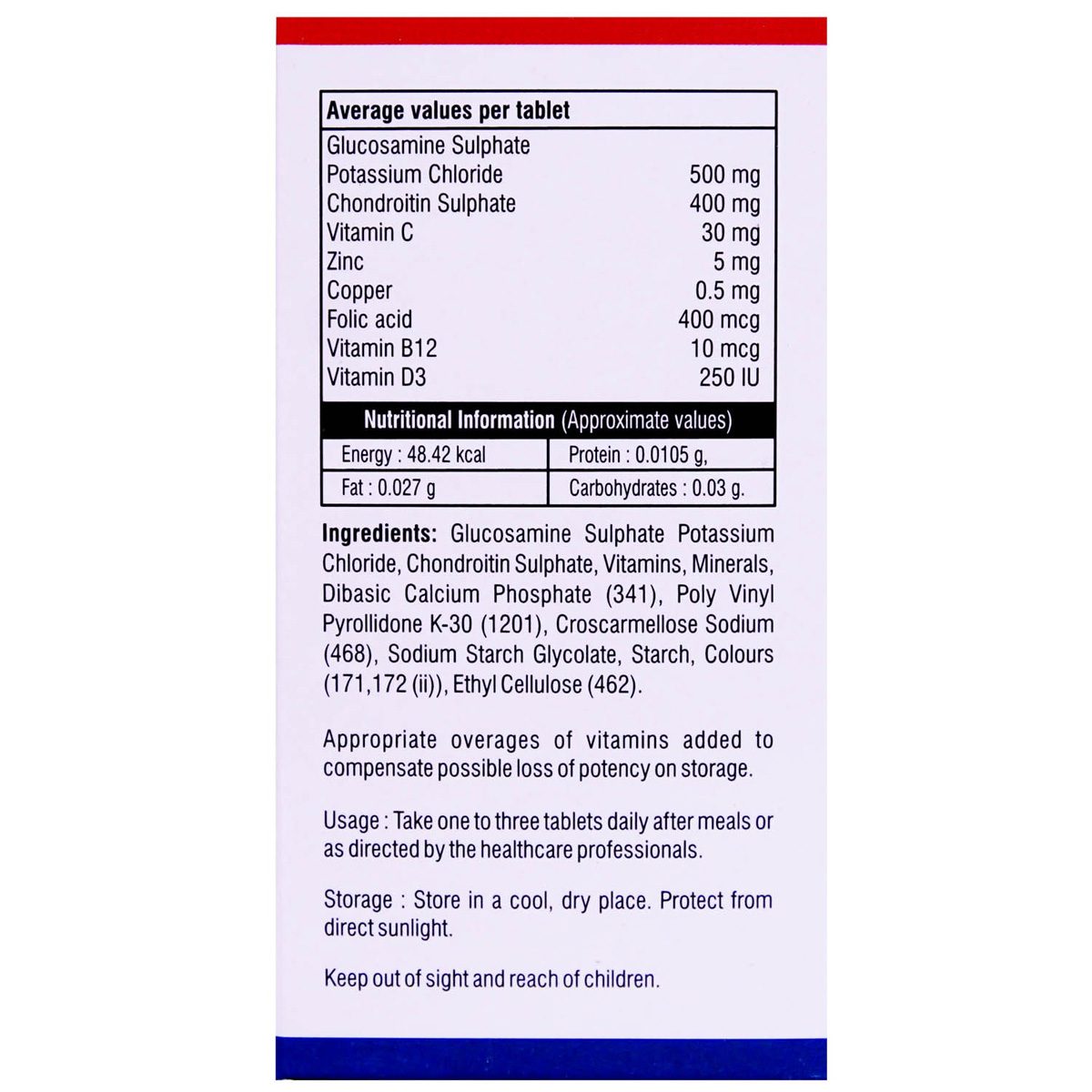 Jointkare Tablet 15's, Pack of 15 Jointkare Tablet 15's, Pack of 15