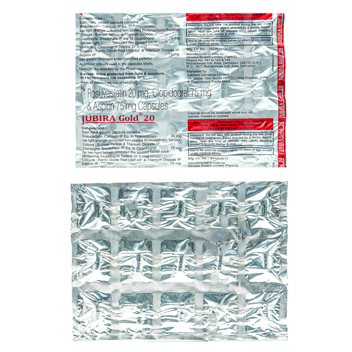 Jubira Gold 20 Capsule 15's, Pack of 15 TabletS Jubira Gold 20 Capsule 15's, Pack of 15 TabletS