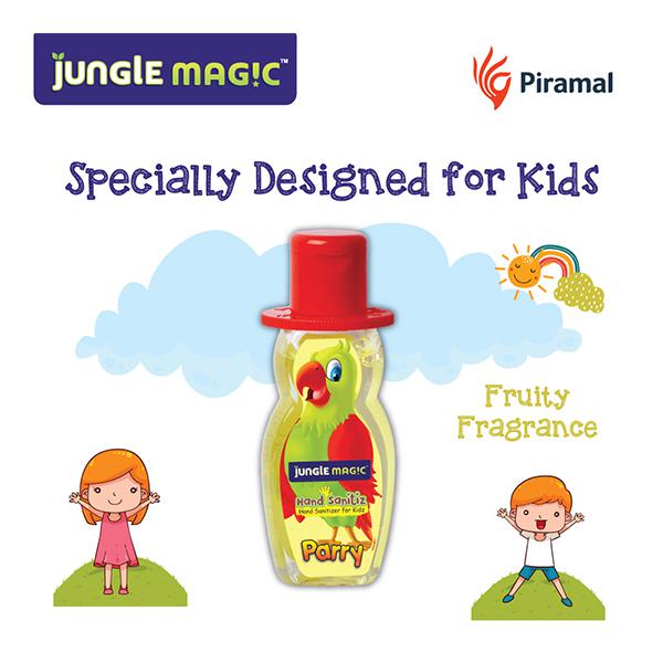 Jungle Magic Kids Hand Sanitiz Dino 50ml, Pack of 1 Jungle Magic Kids Hand Sanitiz Dino 50ml, Pack of 1