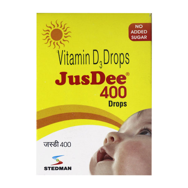 Jusdee 400 Drops 30 ml, Pack of 1 Jusdee 400 Drops 30 ml, Pack of 1
