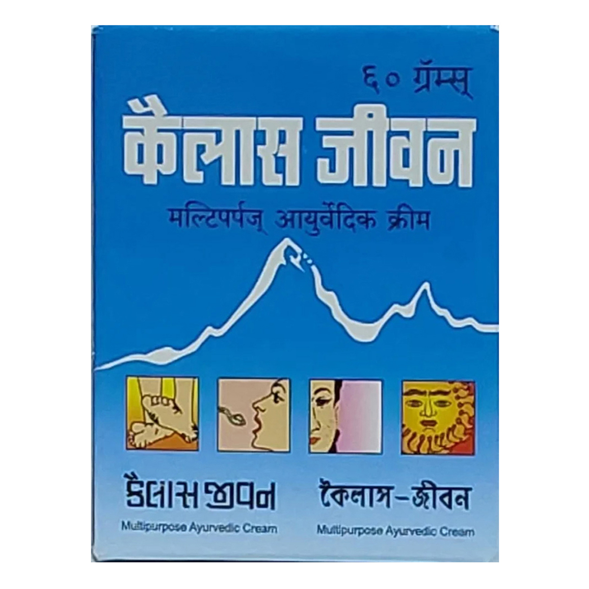 Kailas Jeevan Multipurpose Ayurvedic Cream, 60 gm, Pack of 1 Kailas Jeevan Multipurpose Ayurvedic Cream, 60 gm, Pack of 1