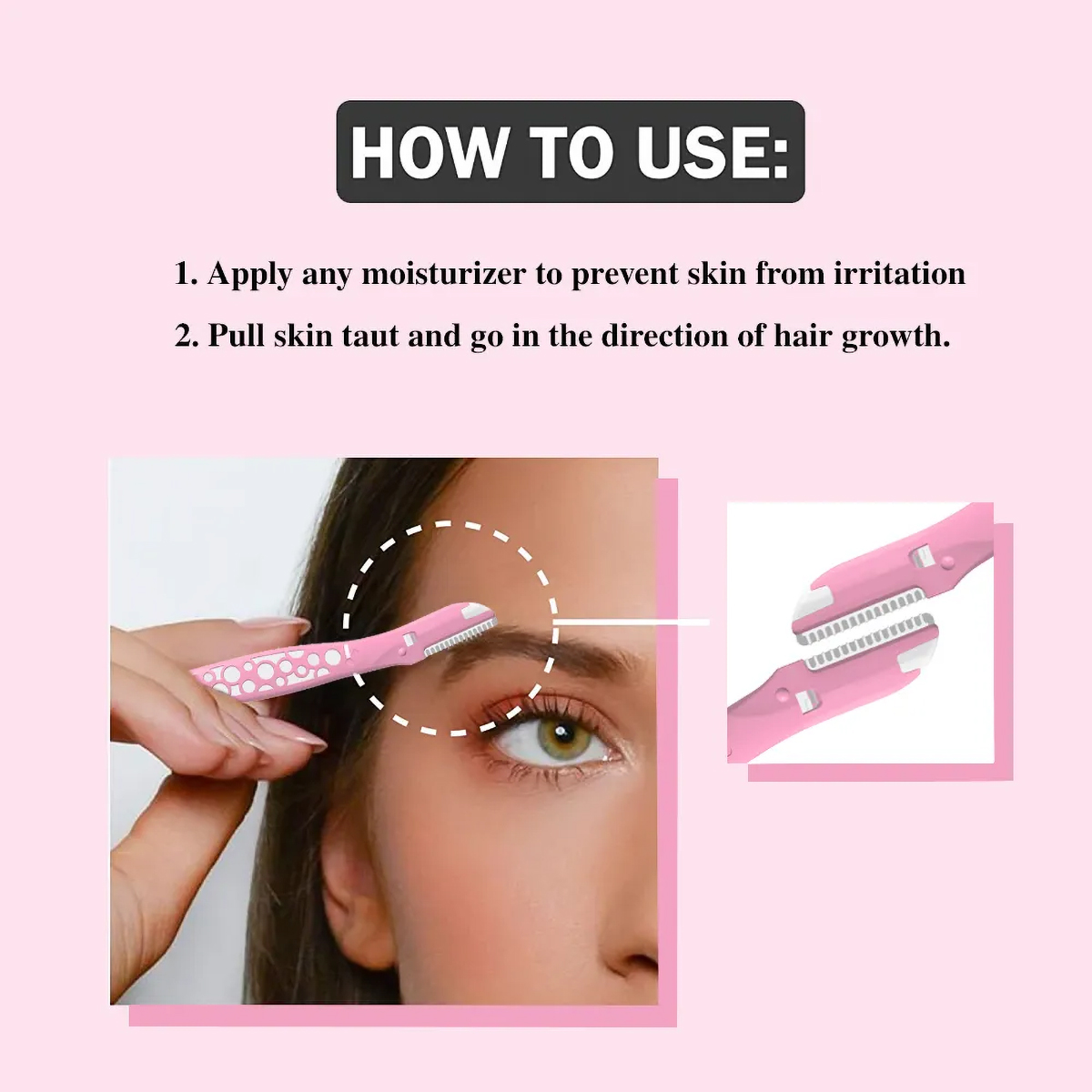 Kai Can Eyebrow Women Razor, 1 Count, Pack of 1 Kai Can Eyebrow Women Razor, 1 Count, Pack of 1