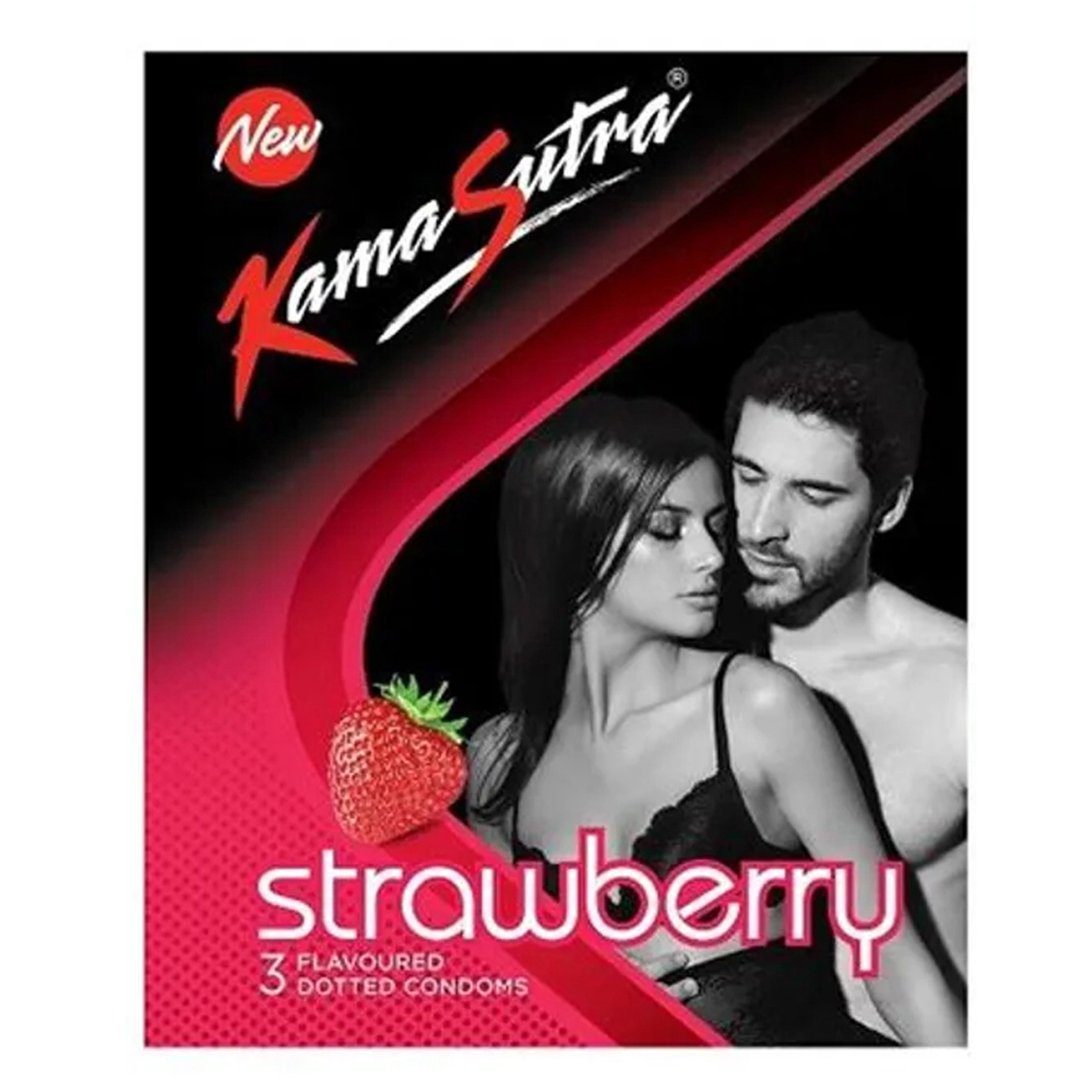 Kamasutra 3S Strabery 20/-, Pack of 1 Kamasutra 3S Strabery 20/-, Pack of 1