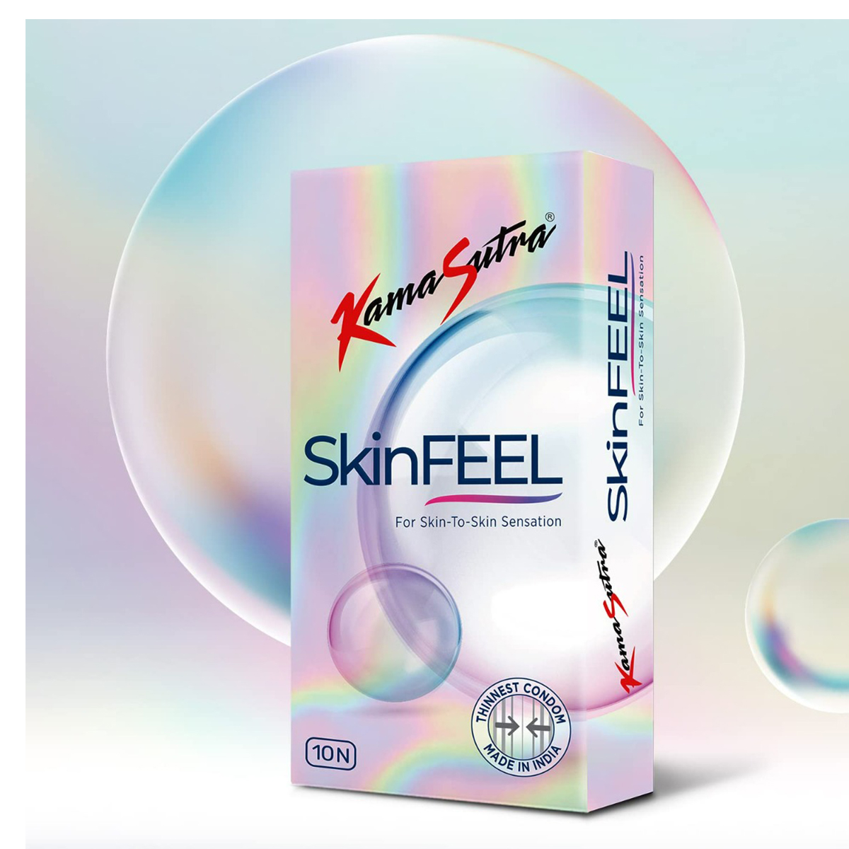 Kamasutra Skinfeel Condoms, 10 Count, Pack of 1 Kamasutra Skinfeel Condoms, 10 Count, Pack of 1