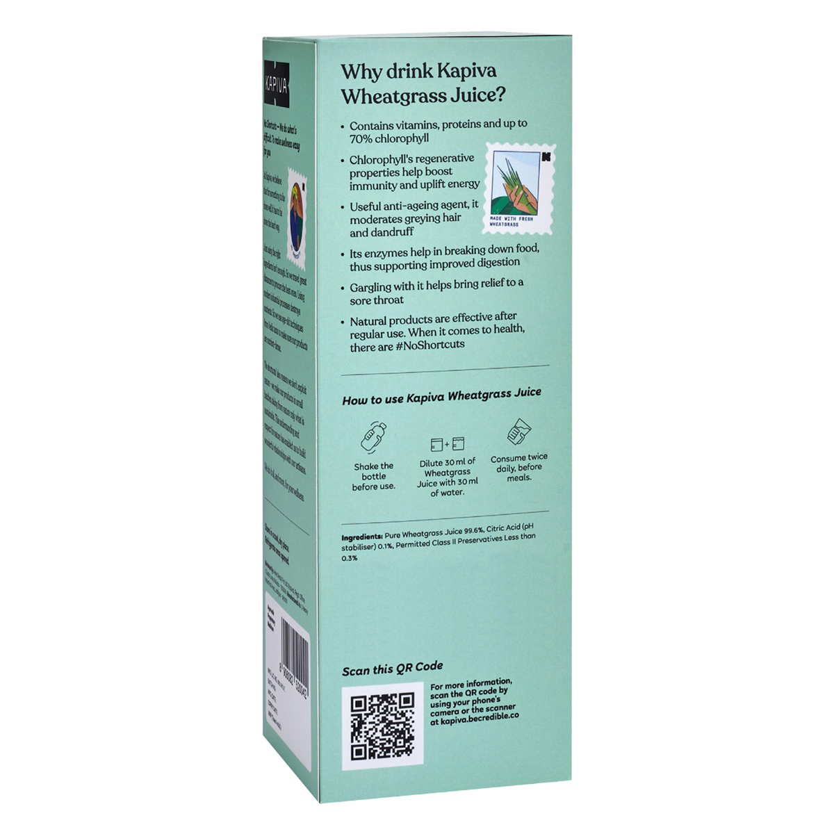 Kapiva Wheatgrass Juice, 1 Litre, Pack of 1 Kapiva Wheatgrass Juice, 1 Litre, Pack of 1