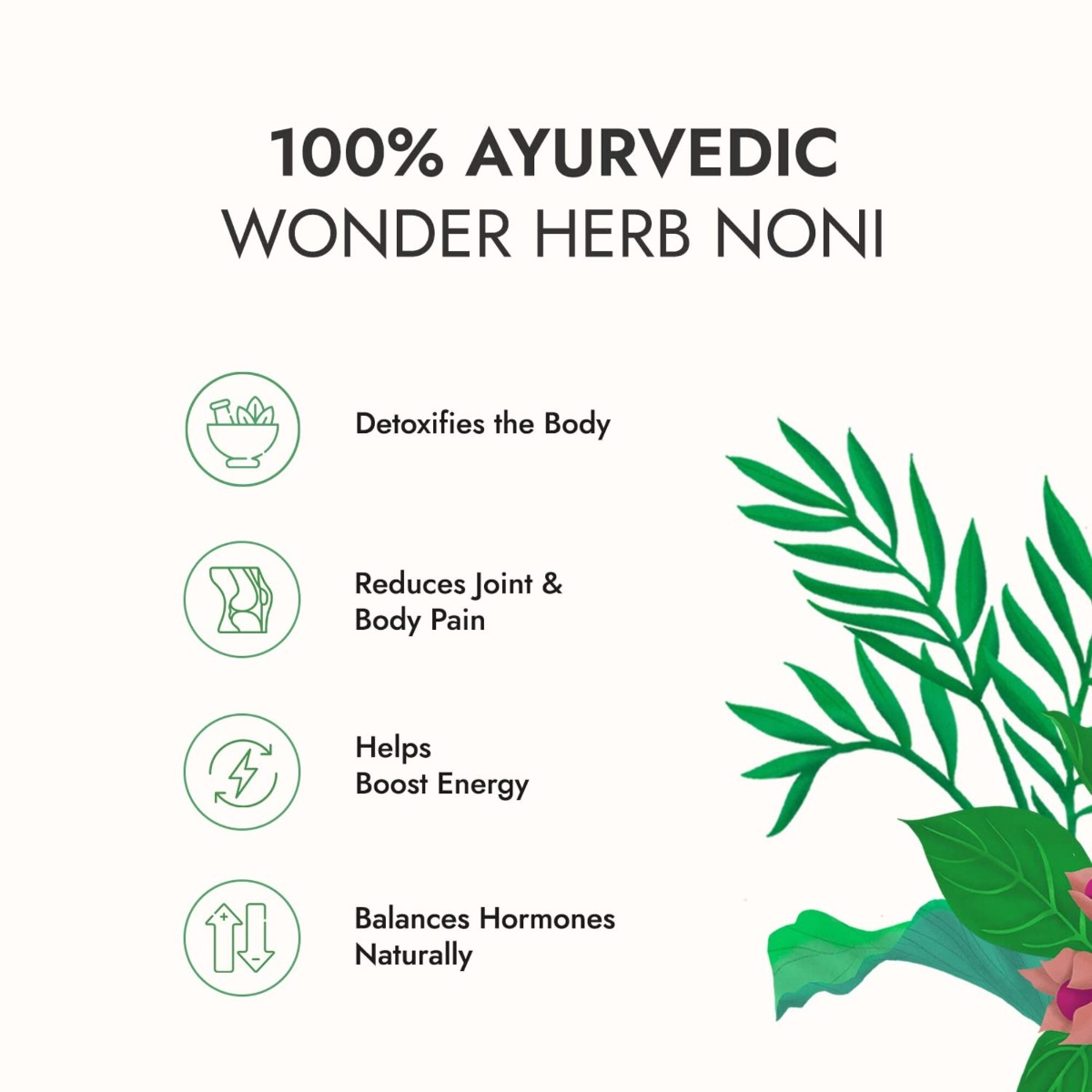 Kapiva Noni Juice, 1 Litre, Pack of 1 Kapiva Noni Juice, 1 Litre, Pack of 1